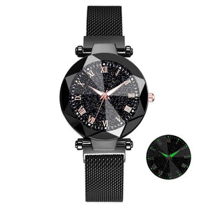 Ouvrir l&#39;image dans le diaporama, Bracelet Watches For Women Crystal Analog Quartz Wristwatches Ladies Sports Dress Clock
