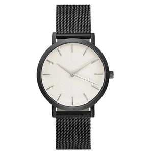 Ouvrir l&#39;image dans le diaporama, Famous Brand Casual Quartz Watch Women Metal Mesh Stainless Steel Dress
