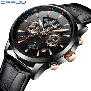 Ouvrir l&#39;image dans le diaporama, Men Watches Analog Quartz Wristwatches 30M Waterproof Chronograph Sport
