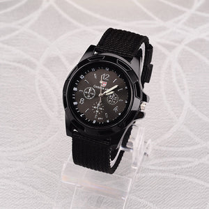 Ouvrir l&#39;image dans le diaporama, band Military watch Gemius Army watch High Quality Quartz Movement
